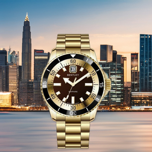 Modelo de cuarzo con correa de silicona audaz con función de calendario inspirado en el aspecto Vintage para mujer - Product Image 5