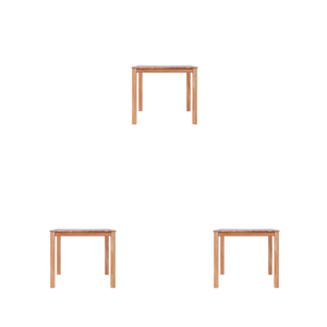 โต๊ะไม้สักดีไซน์เรียบง่ายสำหรับร้านอาหารและบาร์จากอินโดนีเซีย - Product Image 4