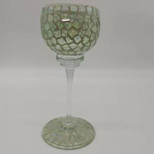 Portavelas Votivo de Cera de Abeja MOSAIC SPRING, Nuevo Diseño, Hogar y Jardín, Forma de Flor Moderna - Product Image 1