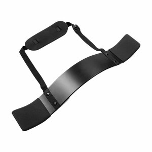 Equipo de entrenamiento de gimnasio de alta resistencia con logotipo personalizable de brazo de aluminio negro superventas para entrenamiento de fuerza de bíceps - Product Image 6