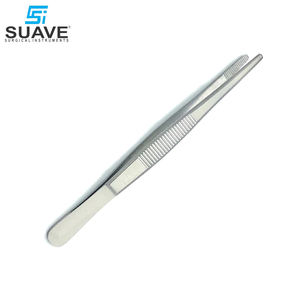 Pinces à tissus chirurgicaux en acier inoxydable de la plus haute qualité de 12cm utilisées pour la chirurgie par SUAVE SURGICAL INSTRUMENTS - Product Image 3