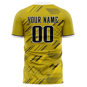 Wholesale Customized Team Jerseys Quick Dry Sublimated Football Shirt Best Color Soccer Jersey Available in Bulk with Logo Print - Product Image 3
