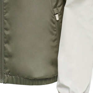 Kivotech Veste coupe-vent en nylon Coupe décontractée Ensemble de sport deux pièces pour homme Ensemble de sport personnalisé Vêtements décontractés pour homme Fermeture éclair - Product Image 4