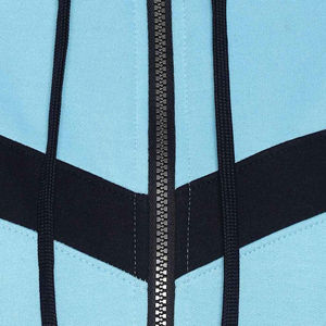 Survêtement à fermeture éclair pour femmes avec poches latérales poignets élastiques tissu respirant veste à fermeture éclair pantalon fuselé pour l'entraînement et l'usure - Product Image 4