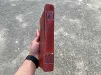 Diario de Cuero Rústico Vintage Personalizado con Borde Irregular, Sin Líneas, para Acuarelas, Libro de Regalo, Grimoire de Sombras, Reciclado, Antiguo, en Blanco