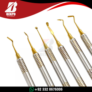 Instrumentos Manuales Reutilizables para Resina Compuesta Dental, Set Dental con Empuñadura Ergonómica, Certificación CE Clase I para Restauraciones - Product Image 2