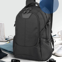 Sac à dos imperméable de 17 pouces pour ordinateur portable, voyage d'affaires, école, grande capacité, antivol
