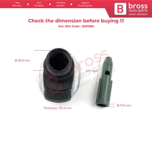 BSP980 ual Gear 5 Speed Shift Stick Knob <b>Styling</b> <b>Head</b> Matt Silver 96738471VV For - Product Image 5