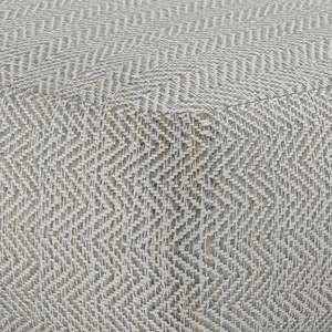 Pouf carré bohème en coton mélangé gris à motifs, fait à la main, décoratif, mobile, meuble pour la maison ou le bureau - Product Image 3