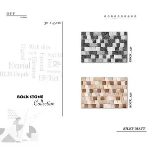 Diseño de ladrillos de colores 18x12 Elevación Exterior 30x45 Mate Rústico 8mm Espesor Exterior Digital 300x450mm Azulejos de pared de cerámica - Product Image 3