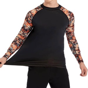เสื้อรัดกล้ามเนื้อแขนยาวลายพรางดิจิตอลสำหรับผู้ชาย เหมาะสำหรับการฝึกซ้อม MMA BJJ และออกกำลังกายทั่วไป - Product Image 4