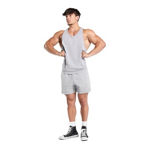 Débardeur décontracté pour hommes Haut de gymnastique tricoté respirant à la mode avec nouveau design grande taille fabriqué au Pakistan - Product Image 2