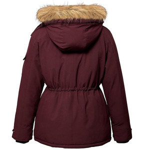 Fashion Forward Modern Women's Regular Solid Winter Puffer Jacket Breathable Woven Fabric Windproof Insulated Construction - Product Image 2