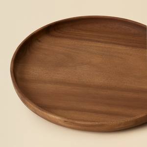 Usine au Vietnam vente en gros plateau de service rond en bois d'acacia plateau à collation unique ensembles d'ustensiles de cuisine fabriqués au Vietnam - Product Image 4
