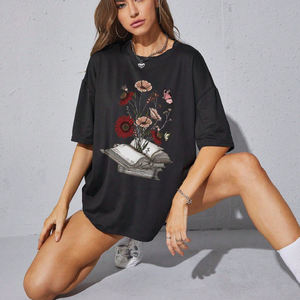 <b>Tshirt</b> Manufacturer from Bangladesh New Trendy Oversize t shirt for Women Customized <b>Tshirts</b> Girls Custom Design - Product Image 4