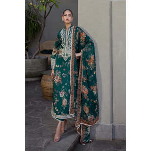 ชุดสูทผู้หญิง Zainab Chottani '25 Lawn Collection Velina-01-UNS รุ่น TC-1327 - Product Image 1