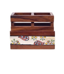 La mejor venta de servilleteros de madera, soporte para utensilios para cocina, encimera, restaurante, precio barato - Product Image 4