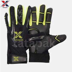 Guantes de portero profesionales con logotipo y diseño personalizado para adultos unisex guantes de portero de cuero de partido oficial suministro de fábrica OEM - Product Image 1