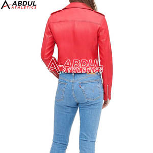 Chaquetas Ligeras de Manga Larga para Mujer, Ropa de Invierno, Chaqueta de Cuero para Mujer, Chaqueta de Cuero Ajustada - Product Image 2