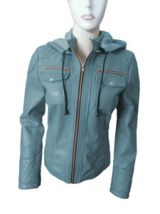 OEM Women's Genuine 100% Sheep Skin Leather Jacket Premium Quality Custom Design Breathable Leather Jacket - Product Image 4