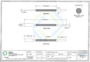 Juego de empujador de cutículas de acero inoxidable de doble cara, herramientas de manicura para uso doméstico, incluida la piel muerta - Product Image 6