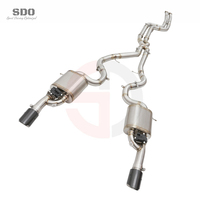 Système d'échappement Catback électronique SDO Performance avec silencieux pour BMW 335i E9X N54 3.0T 2007-2010