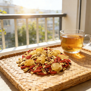 Chá de Frutas H-027 Yunding de Alta Qualidade com Longan, Tâmaras Vermelhas e <span class=keywords><strong>Goji</strong></span> <span class=keywords><strong>Berry</strong></span> em Sachês, Sabor Misto, Natural, para Emagrecimento e Perda de Peso Saudável - Product Image 1