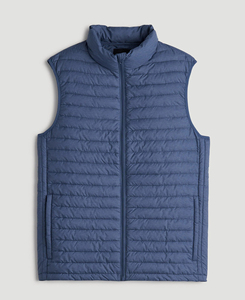 Chaleco Acolchado Sin Mangas Casual para Hombre, Transpirable, Impermeable, Servicio OEM, Diseño Bordado - Product Image 1