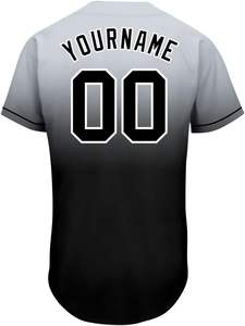 เสื้ออเมริกันฟุตบอลแบบกำหนดเอง เสื้อเบสบอลซอฟต์บอลสำหรับทีม ชุดเบสบอลแขนครึ่งแบบกำหนดเองพร้อมกระดุม - Product Image 4