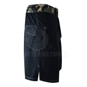 กางเกงมวยสำหรับผู้ชาย,กางเกง MMA ขาสั้นสวมใส่สบายพิมพ์โลโก้ได้ตามต้องการ - Product Image 1