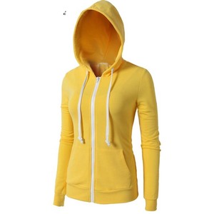 Sudadera con Capucha Deportiva de Invierno para Mujer, Talla Grande, Transpirable, 100% Algodón, Informal, con Logotipo Frontal, para Adultos, Pakistán - Product Image 4