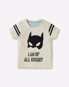 Custom GOTS Organic Cotton Summer Spring and Autumn Cute Toddler Boys Pure Cotton Toddler Boys Breathable Fashion SoftT-shirt - Product Image 4