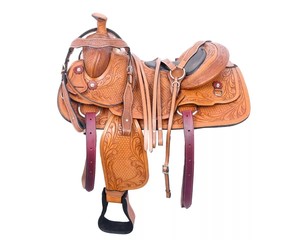 Nueva Venta caliente 2024 sillín de Carreras de Caballos inglés de calidad superior hecho a mano de cuero Premium cómodo - Product Image 1