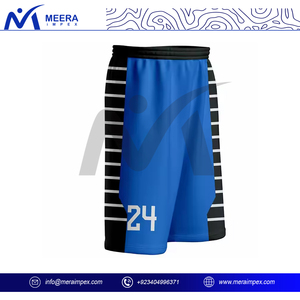 2025 vente chaude uni bleu et noir motif hommes court, séchage rapide, léger et durable Fitness, short de course pour hommes - Product Image 4