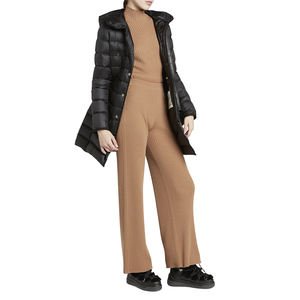 Veste longue matelassée pour femmes en gros, veste d'hiver chaude, vêtement d'extérieur de haute qualité, mode, veste longue matelassée pour femmes sur mesure OEM - Product Image 6