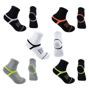 Breathable Ankle Sports <b>Socks</b> with Arch Support and Cushioned Towel Sole for Men <b>Women</b> ODM Custom Design Manufacturer - Product Image 6