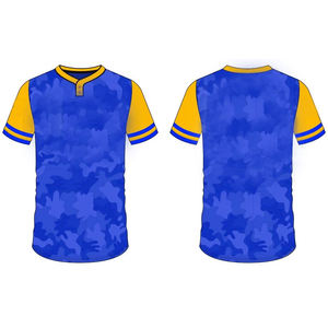 Camisetas de Béisbol Transpirables con Logotipo Personalizado, Tallas Grandes, Ropa de Softbol de Secado Rápido, Sublimadas Unisex - Product Image 1