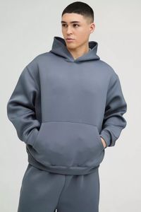 New Arrival Custom Men's Oversized Hoodie Wholesale Manufacturer Breathable Cotton Blended Oversized Hoodie For Men - Product Image 2