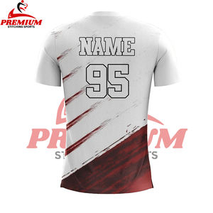 Maillot de football de qualité supérieure vêtements d'équipe personnalisés unisexe chemise de sport légère tissu polyester haut d'entraînement de football confortable - Product Image 2
