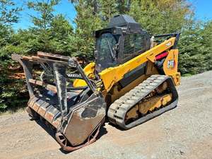 Wholesale for Skid <b>Steer</b> Loader Mulcher <b>Powerful</b> Euro5 Diesel Engine Forestry Brush Cutter Head Attachment Tree Removal Land - Product Image 4