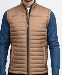 Chaleco Casual de Invierno para Hombre, con Cierre Frontal, Ligero, Transpirable, Impermeable, Ecológico, 100% Poliéster, con Logotipo Personalizado - Product Image 1
