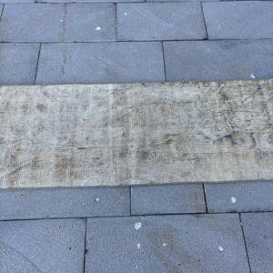 Tapis vintage 1,7 x 4,9 pieds, petit tapis turc, tapis camouflage gris bleu - Product Image 3