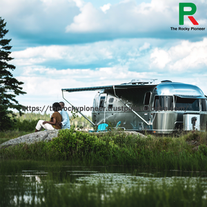 OEM en Chine : Remorque de voyage (camper) en alliage d'aluminium, caravane, fabriquée avec un style facile et paisible et un design réfléchi - Product Image 1