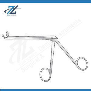 Rongeur Northfield Curvo de Corte Ascendente, Mordida de 4 mm, Eje de 133 mm, Instrumento Quirúrgico Manual de Acero Inoxidable, Certificado CE - Product Image 2