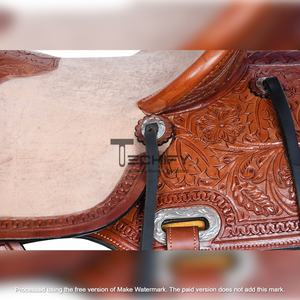 Selle Western en cuir artisanal de haute qualité pour l'équitation - Product Image 4