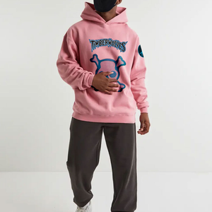 2025 coton mélangé extérieur haut Stitch100 % sweats hiver personnalisé imprimé grande taille sweats à capuche en gros pour unisexe - Product Image 4