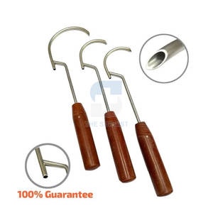 Pasacables de Acero Inoxidable con Mango de Fibra, Herramienta Quirúrgica Manual Ligera para una Cirugía Precisa - Product Image 2