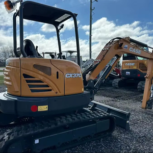 Miniexcavadora CASE CX37C de 3.5–4 toneladas, bajo precio, movimiento de tierras, ¡OFERTA ESPECIAL! Miniexcavadora CASE usada, excavadora hidráulica de orugas. - Product Image 1