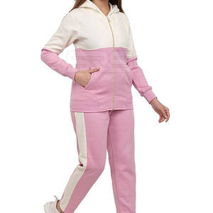 Ropa informal, logotipo personalizado, venta de fábrica, traje de jogging personalizado para mujer, chándal de alta calidad para mujer - Product Image 6