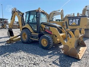 Cargador de Tractor Caterpillar 450F 2018 Usado Barato, Caja de Cambios con Capacidad de Carga Nominal de 9 Toneladas, Origen América, en Venta - Product Image 2